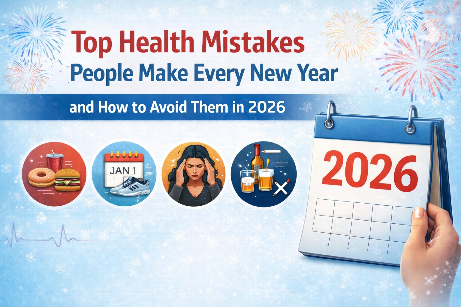 Top Health Mistakes People Make Every New Year and How to Avoid them in 2026